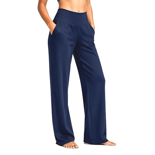 Recopilación de Pantalones deportivos para Mujer - los preferidos. 48 TYDGDJD Pantalones de Yoga para Mujer, Pants Deportivo Mujer con Bolsillos, Pantalone Pierna Ancha Mujers, Pants Mujers, Abdomen Cintura Alta, Pantalones Deportivos Mujer para...