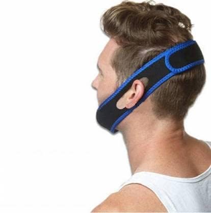 Image of Polycotton Anti Snoring Chin Strap Best Stop |Slipping Belt,Sleep Aid Jaw Strap Reduces Snoring For Women And Men Mouthpiece Night Guard