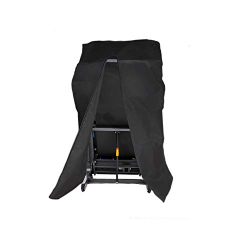MaWGcowerd Treadmill Cover, Folding Treadmill Cover, Dustproof and Waterproof Cover, Oxford Cloth Waterproof Sunscreen Cover(Black)