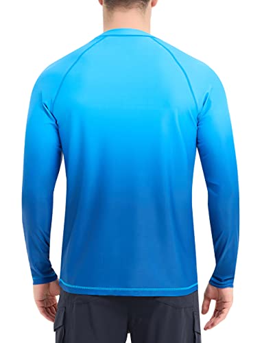 Men's Long Sleeve Rash Guard Quick Dry Swim Shirts UPF 50+ UV Sun Protection Tee Surfing Tops2