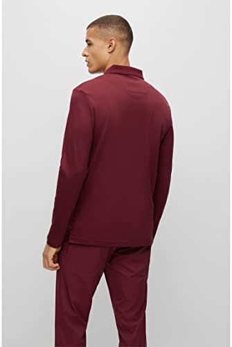 BOSS Pirolo Jersey, Rosa Scuro, XXXL Uomo