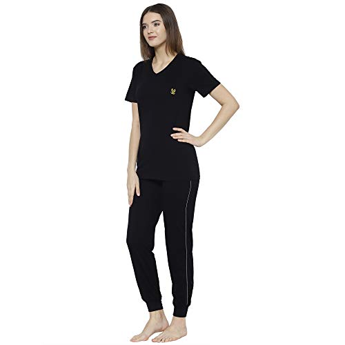 Image of Mack Jonney Cotton Blend Track suit Co-ord Set For Women-VJ WNS-013