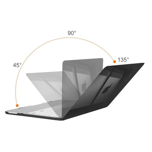 Image of MOSISO Compatible with MacBook Neo Case 13 inch 2026 Release Model A3404 with A18 Pro Chip, 4 in 1 Kit Precision Fit Crack & Scratch Resistant Protective Hard Shell Case Cover, Crystal Black