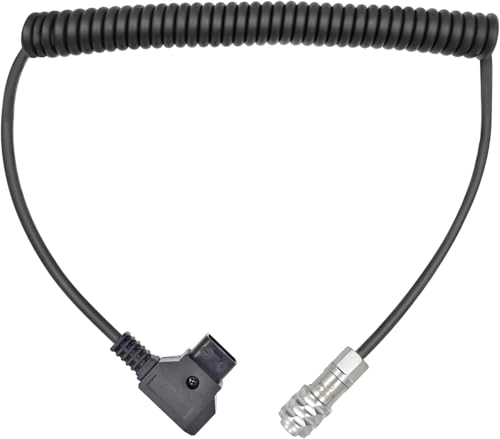 LSYRIA BMPCC - Cable de alimentación 4K 6KPro a D-Tap compatible con cámara de cine Blackmagic Pocket Cinema Gold V Mount Battery Weipu 2 pines SF6 hembra a P Tap, 78 pulgadas