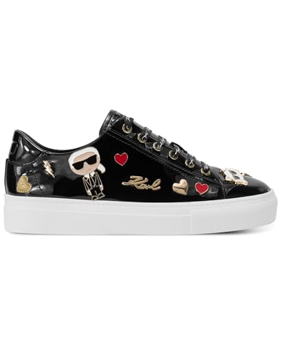 Image of Karl Lagerfeld Women's Cate Pins Lace Up Sneaker