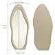 CEIEVER Standspiegel Ganzkörperspiegel, Asymmetrischer Spiegel Groß 160X60CM Asymmetrischer Full Body Mirror Flurspiegel Wandspiegel für Schlafzimmer Wohnzimmer Ankleidezimmer Deko
