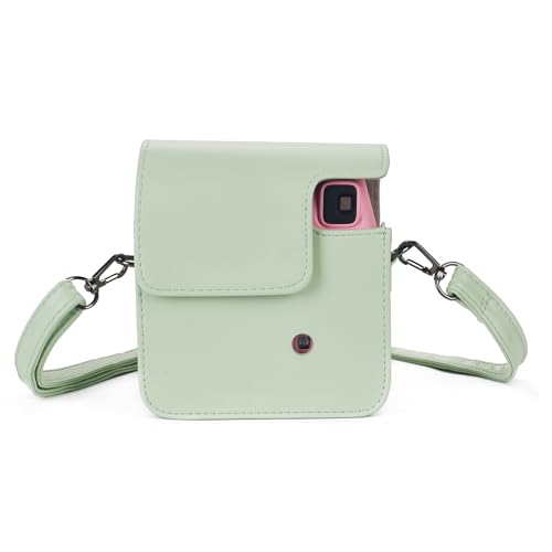 Funda protectora para cámara instantánea Instax Mini SE verde mar miniatura 5