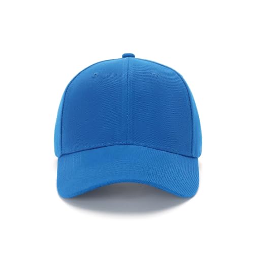 Image of ZH Plain Adjustable Baseball Cap - Lot of 12 Unisex Blank Design Caps