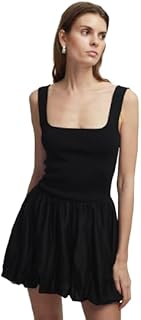 فستان قصير بتصميم فقاعات للنساء من ايبيكول