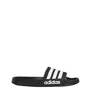 adidas Adilette Shower Herren Schlappen , Schwarz Core Black Cloud White Core Black, 46 EU