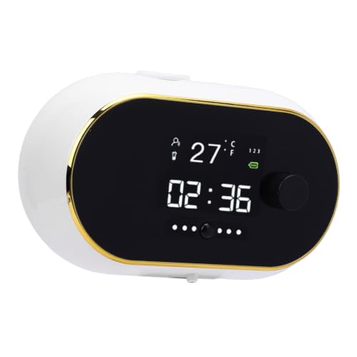 Soporte de carga de 3 pulgadas compacto para auriculares con reloj digital integrado 3