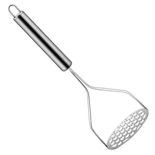 Kartoffelstampfer - Edelstahl Küchenwerkzeug Stampfer, Robustes Püree Utensil Für Kartoffeln | Praktisches Küchenzubehör Für Zuhause Restaurant Camping Picknick Party...