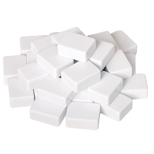 Set de 32 piezas en blanco para Mahjong estándar 1.2" miniatura 6