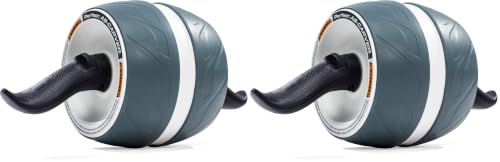 Image of Perfect Fitness Ab Carver Roller Wheel With Built In Spring Resistance, At Home Core Workout Equipment