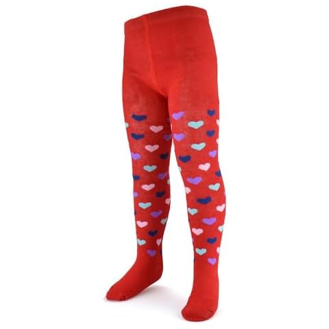 A2Z 4 Kids Girls Hearts & Spotty Tights Cover