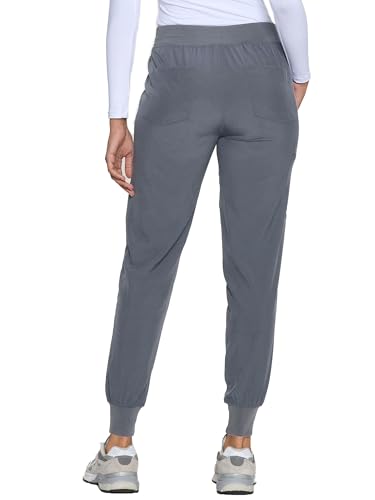 Image of COZYFIT Womens Scrub Pants - Soft Stretch Yoga Style with 5 Pockets, Slim Fit Jogger Scrubs Pants for Women