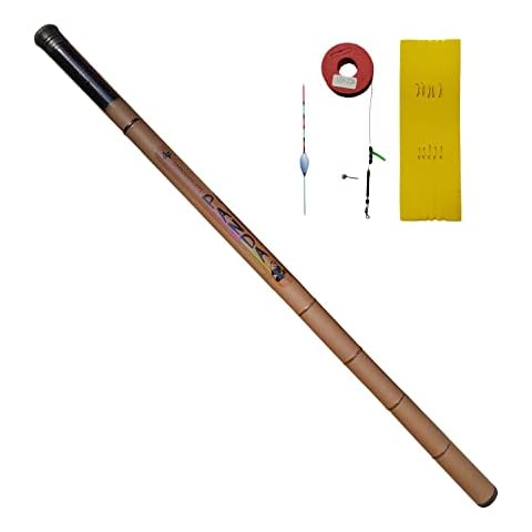 Portable Ultralight Telescopic Fishing Rod Hand Pole Retractable Combo Travel Crappie Fishing Rod 2.7M 3.6M Bamboo Fishing Pole (2.7m Combo) Cover