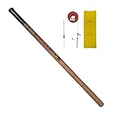 Portable Ultralight Telescopic Fishing Rod Hand Pole Retractable Combo Travel Crappie Fishing Rod 2.7M 3.6M Bamboo Fishing Pole (3.0m Combo)