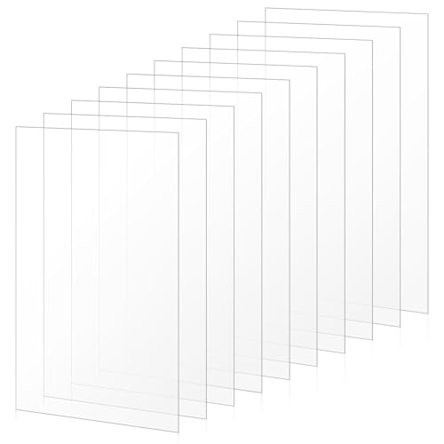 Feuilles acryliques transparentes A4 Ciieeo pour cadres et peinture