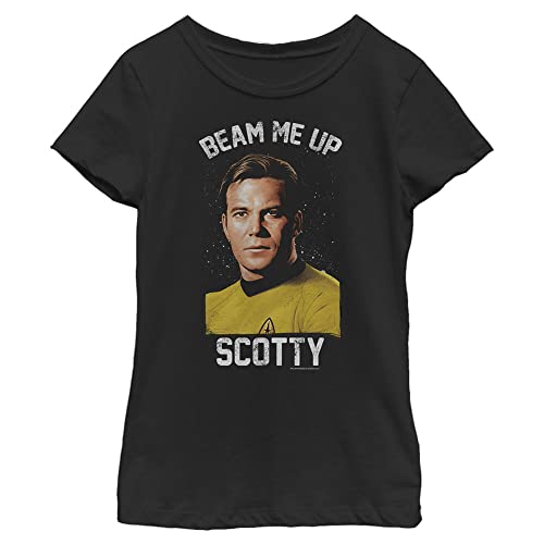 T-shirt Star Trek Beam Me Up enfant en coton confortable
