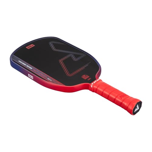 Image of JOOLA Agassi Edge Heat Vision 16mm Pickleball Paddle - Ignite Blaze Red (Global)
