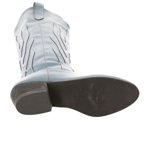 Masseys Cash for Women, Western Boot Style with Flame Details3