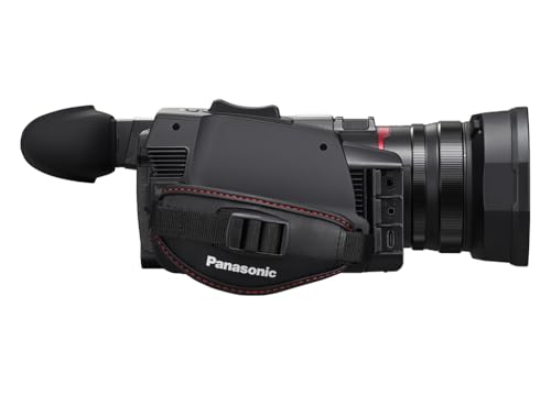 Image of Panasonic X1600 4K Camcorder for Directors, Wide Angle Telephoto Lens with 24x Zoom, Hybrid O.I.S., 4K High-Precision AF with Face Detection, Heat Dispersing Design, Wireless Controls - HC-X1600J