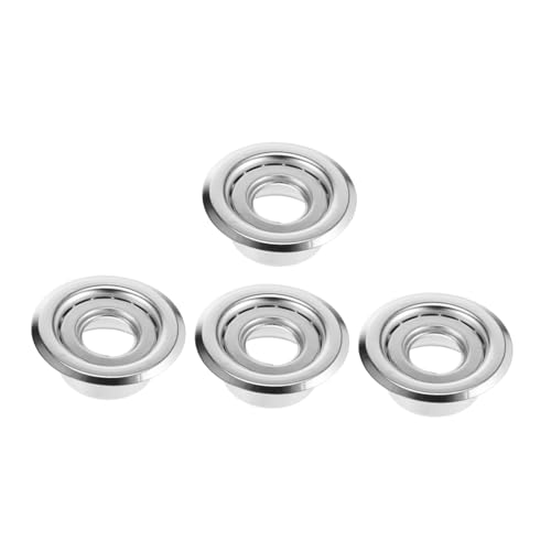 BESTYASH 4 Stück Sprinkler Rosetten Sprinkler Abdeckung Standard Sprinklerplatte Rosettenplatten Rock Decken Rosetten Nachrüst Silber BESTYASH 4 Stück Sprinkler Rosetten Sprinkler Abdeckung Standard Sprinklerplatte Rosettenplatten Rock Decken Rosetten Nachrüst Silber
