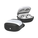 aree Galaxy Buds Pro Case, Buds Live Silicone, Official Samsung Certified, Soft, Strap Hole, Supports Wireless Charging, Bean AR20667GBP, Black