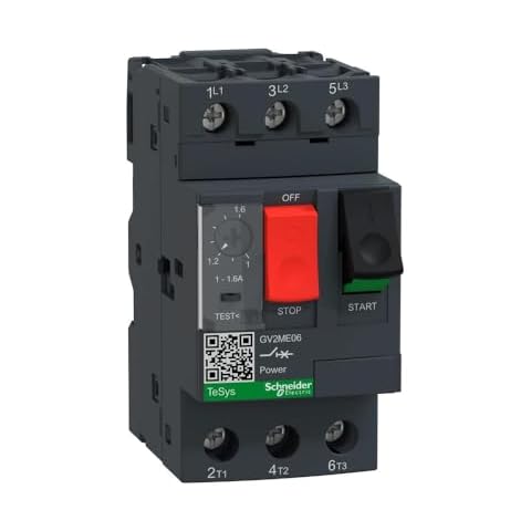 Schneider Electric TeSys Motor Circuit Breaker 1-1.6 A Cover