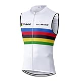 UGLY FROG ESMAJIA03 Hombres Ciclismo sin Mangas Jersey Ciclismo Carreras Chaleco Superior seco rápido 77LINESMAJIA03