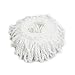TM Electron HOCL001R Easyclick Recambio mopa de Microfibra para fregona giratoria, Blanco, Unico