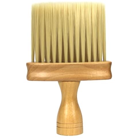 Professional Wooden Neck Brush for Hairdressing Cover