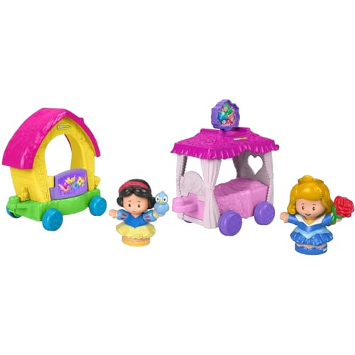 Fisher-Price Little People Disney Princess parade de Belle au Bois Dormant et Blanche-Neige