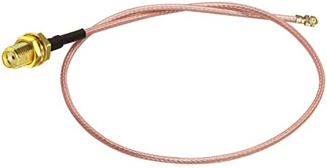 TUOLNK UFL SMA Coax Cable SMA Female to U.FL IPX IPEX RF Coaxial RG178 Pigtail Jumper Cable for WiFi Router Antenna Mini PCI to SMA Bulkhead Low Loss Extender Cable 12inch (30cm) 5 Pack