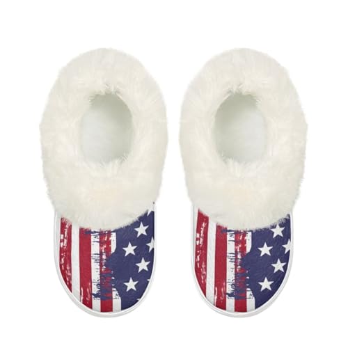 GIFTPUZZ Women’s Indoor Slippers Fuzzy House Slippers Comfy Slip-on House Shoes with Soft Plush Fluffy Size 5.5-12.52