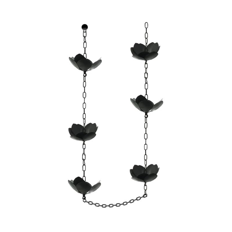 Catene gocciolatoio da grondaia Catena della Pioggia for Decorazioni Esterne for la casa e Il Giardino di Ricambio