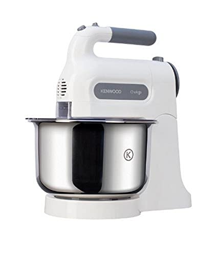 Kenwood Chefette HM680 Hand Mixer with Stainless steel Bowl, 5 speeds and pulse function,Stainless...