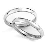 [Red string] チタン 結婚指輪 プラチナイオンプレーティング加工 マリッジリング 男女ペアセット 【男性用：24号】 【女性用：11号】