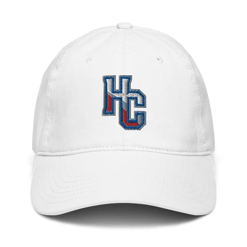 Gorra de béisbol Hill College Rebels ajustable miniatura 2