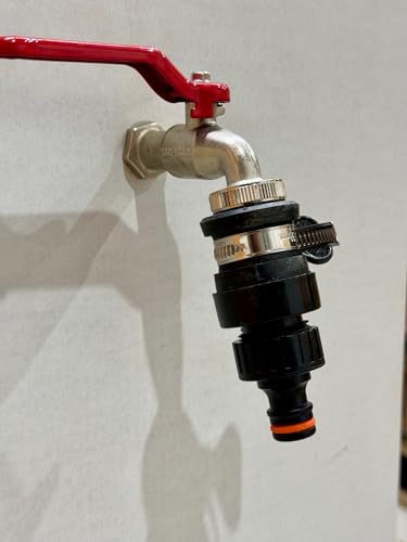 STYYL Wasserdiebe-Set 4-teilig universal Anschluss Adapter Set für Wasserhahn verstellbarer für Wasserhähne ohne Gewinde Hahnanschluss Innen und Außen ideal für Camper Wohnmobil Caravan