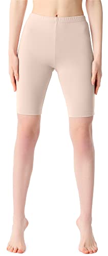 Bellivalini Legging Court Tenue Sport Vêtement Femme BLV50-207 (Beige, S) Cover