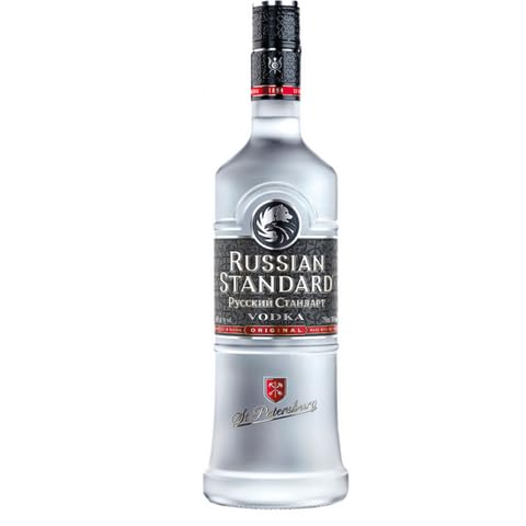 Russian Standard Vodka| 37.5% ABV | Classically Styled Exceptionally Smooth | Premimum Russian Vodka | Cocktails (Single Bottle 70cl)