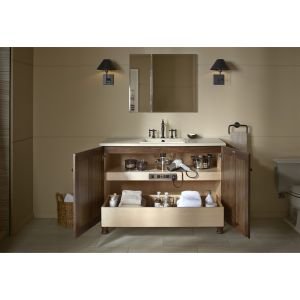 KOHLER 5400-96 Iron Plains Dual-Mount Bathroom Sink, Biscuit KOHLER 5400 96 Iron Plains Dual Mount Bathroom Sink Biscuit
