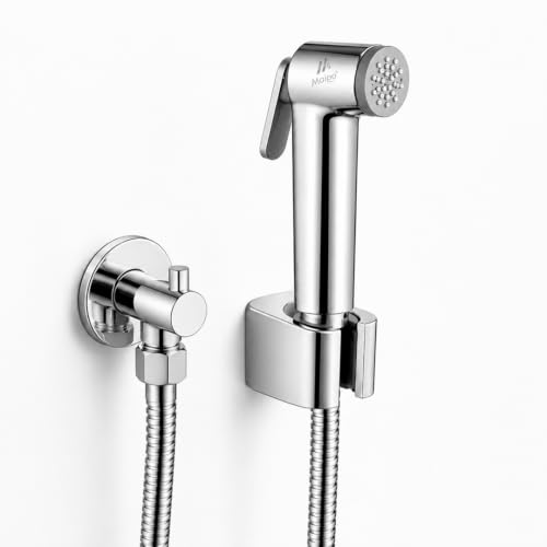 Image of Maipo Nexa ABS Health Faucet Set for Toilet and Bathroom with 1 Meter Flexible Tube & Wall Hook, Handheld Jet Spray