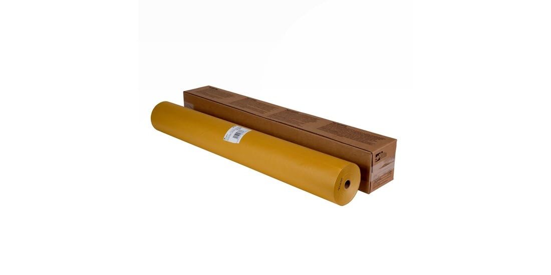 3 M scotchblok 06718 ancho de cinta de carrocero, 750 "Longitud x 18 de papel con revestimiento de polietileno, color dorado