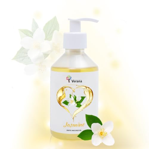 Verana Huile de Massage Sensuelle Sexuel Relaxante Érotique, 100% Cosmétiques Naturels, Bio, Vegan, Lubrifiant Sexuel Intime, Aphrodisiaque, Idéal pour les massages...