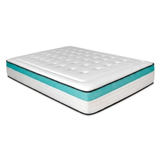 DUÉRMETE ONLINE - Colchón Viscoelástico Bio MAX Premium con Viscogel, Firme y Confortable, Grosor 24cm, Antiácaros, Antibacterias e Hipoalergénico, 90 x 190
