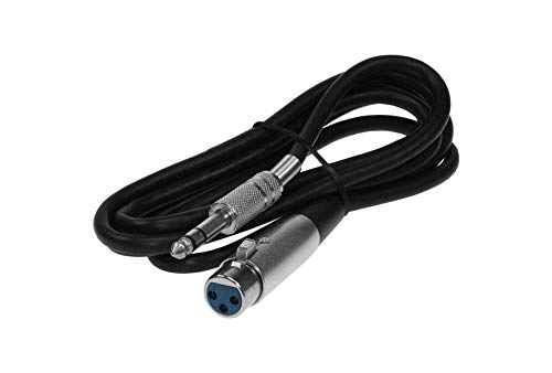 SF Cable, 6ft XLR 3P Female to 1/4