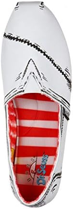 Skechers BOBS from x Dr. Seuss™: BOBS Plush - Good & New Shoe, White/Black, 5.5 M US | Image 1
